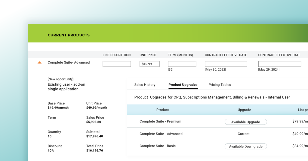 subscriptions graphic - revenue lifecycle management